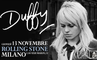 Duffy in concerto al Rolling Stone di Milano il 13 novembre 2008
