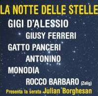 Gigi D’ Alessio, Giusy Ferreri e Antonino alla Notte delle stelle: una serata di beneficienza il 31 Ottobre 2008 a Como