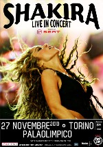 Shakira: concerto gratis a Torino con il concorso di Radio Deejay