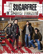 Sugarfree in concerto: le date di luglio, agosto e settembre 2010, Sugarfree tour estivo 2010